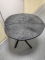 Стол круглый Черный спил на 900 закаленный - Мебель | Мебельный | Интернет магазин мебели | Екатеринбург